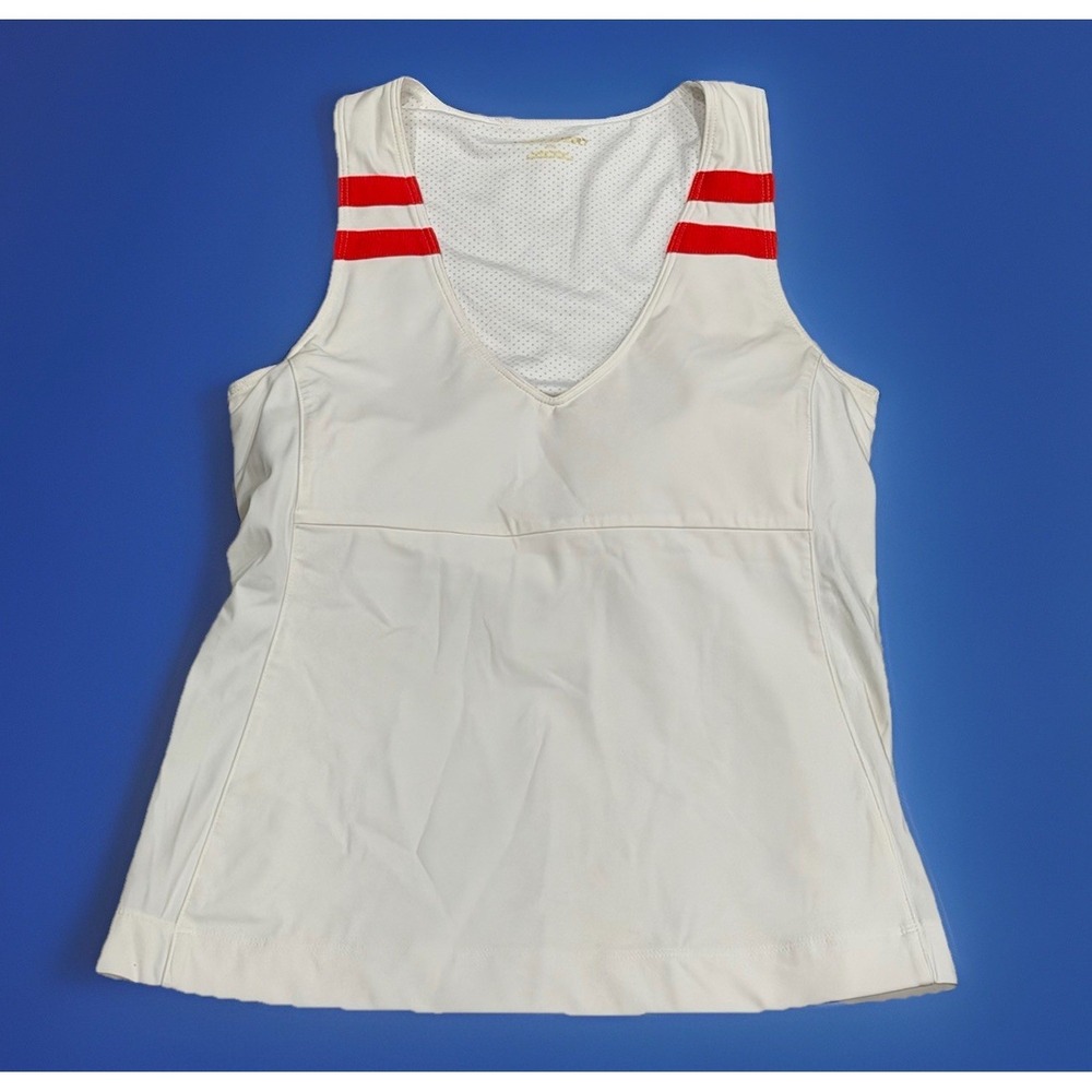 Tory Burch‎ Tory Sport Performance Jersey V-Neck Tennis Workout Tank Size Small